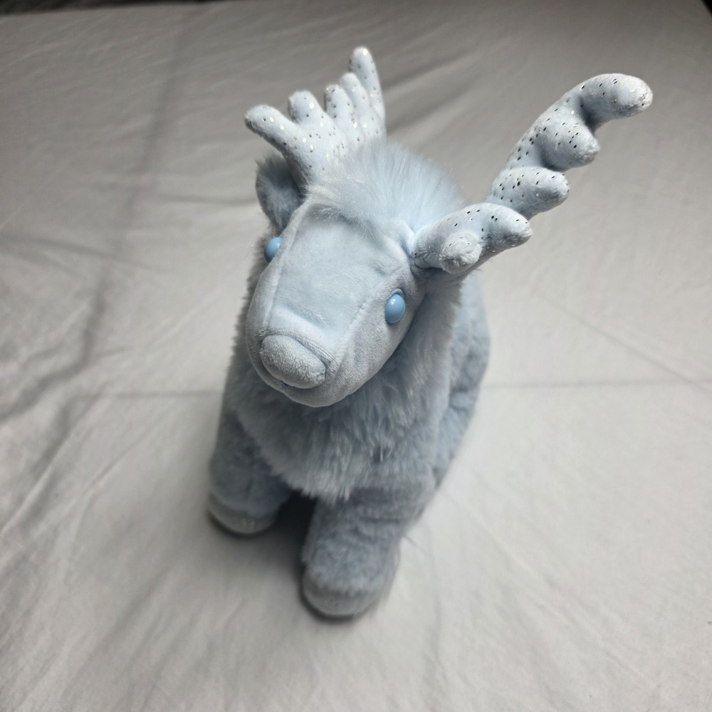 Noble Collection Harry Potter Patronus Plush Stag Blue Wizarding World Deer